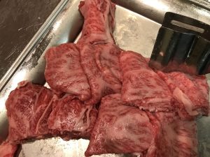 近江牛食べ放題バイキングのお肉